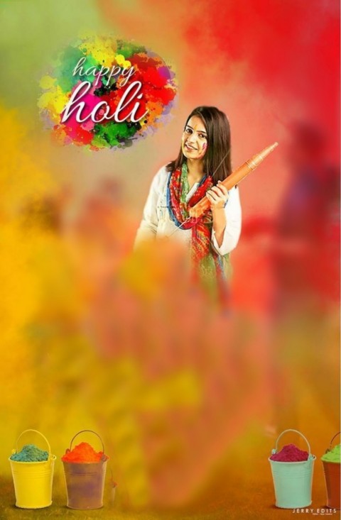 Happy Holi Photo Editing Cb Background