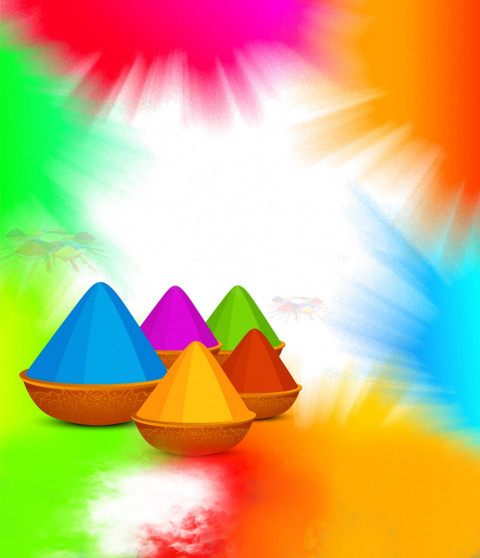 Happy Holi Photoshop Photo Editing Background