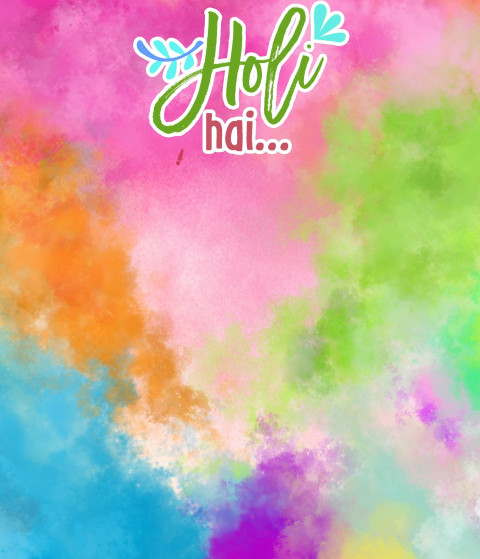 Happy Holi Special Photo Editing Background HD