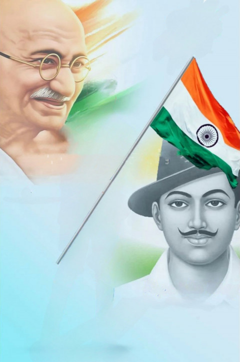 Happy Independence Day Background For Picsart Full HD