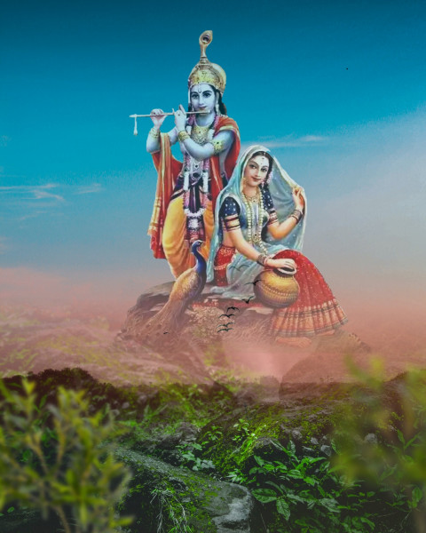 Happy Krishna Janmashtami CB Picsart Editing Background New