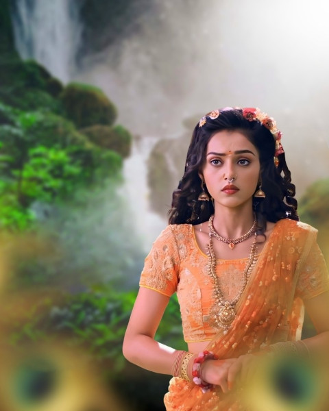 Happy Krishna Janmashtami Editing Background HD Pics