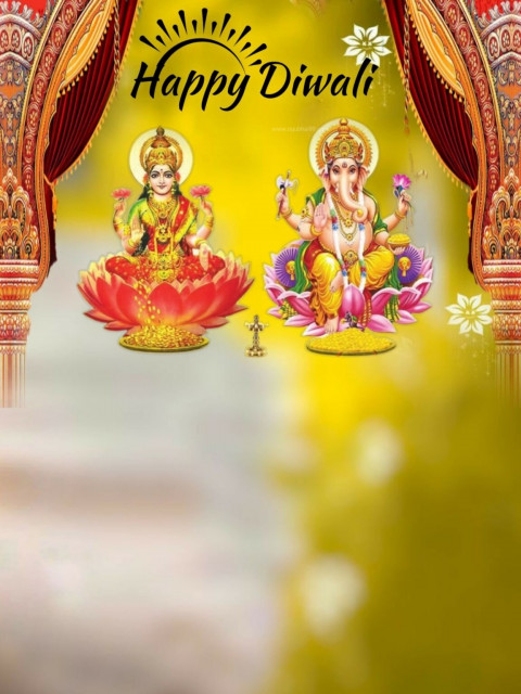 Happy Lakshmi Puja Photo CB Editing Full HD Background