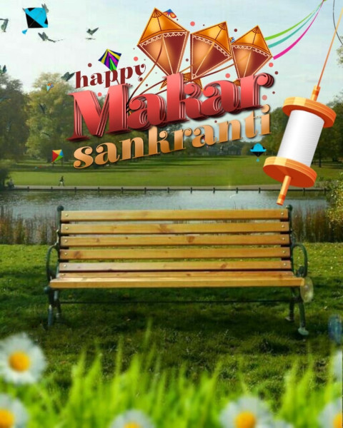 Happy Makar Sankranti 2023 CB Photo Editing Background Full HD
