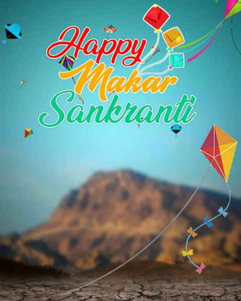 Happy Makar Sankranti CB Photo Background Free Stock Images