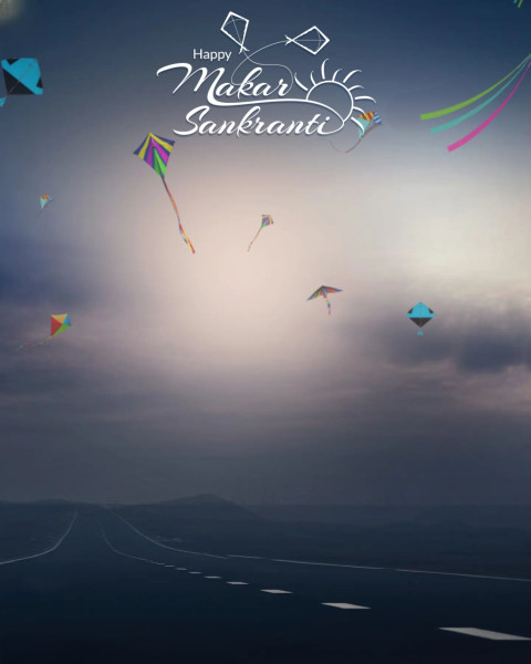 Happy Makar Sankranti Editing Background Images