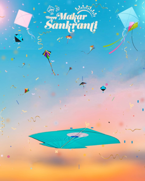Happy Makar Sankranti HD Images For Photo CB Editing Download