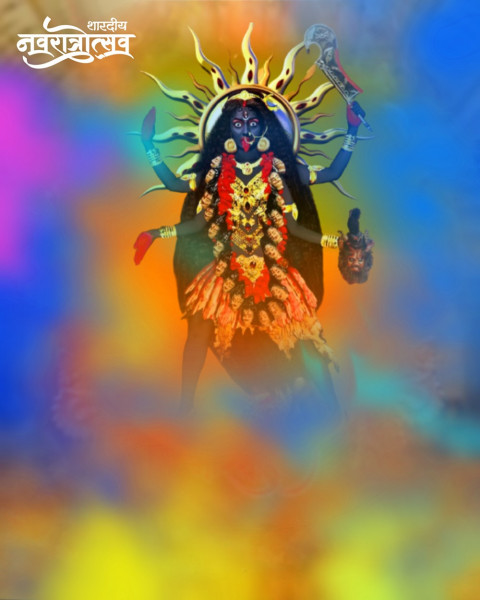Happy Navratri CB Photoshop Editing Backgound Download Full HD Img