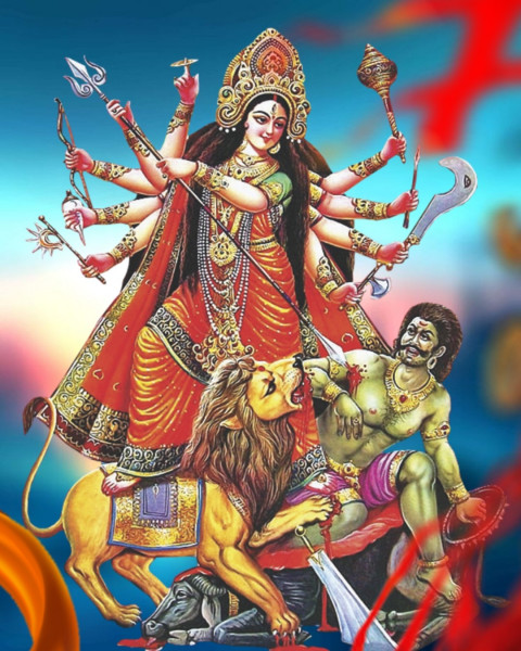 Happy Navratri Hd Background For Picsart Photo Editing