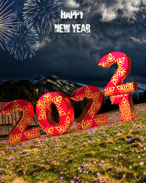 Happy New Year 2022 CB Editing Background Images