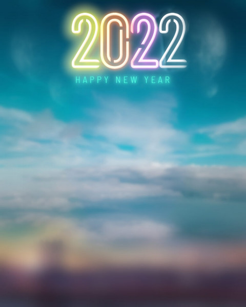 Happy New Year 2022 CB PicsArt Editing Background Download