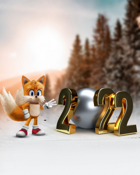 Happy New Year 2022 Editing Cb Background Full HD