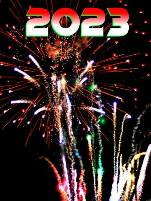 Happy New Year 2023 CB Background for Editing