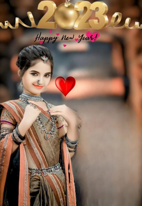 Happy New Year 2023 Editing Background