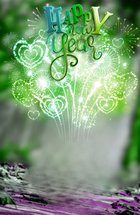 Happy New Year 2025 CB Picsart Free Editing Background