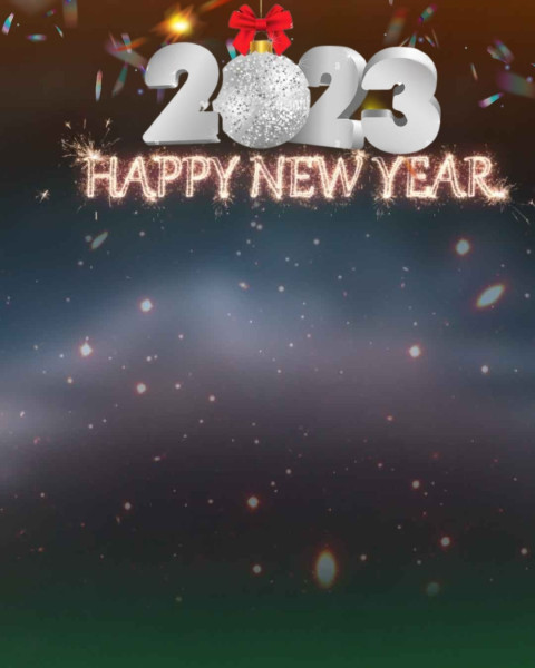 Happy New Year 2023 Editing Background Images