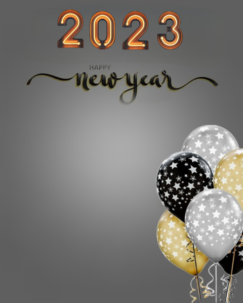 Happy New Year 2023 Editing Backgrounds Full HD