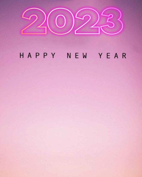 Happy New Year 2023 Photo Edit Background