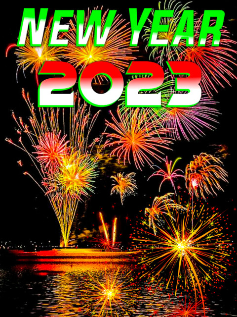 Happy New Year 2023 Photo Editing CB Background