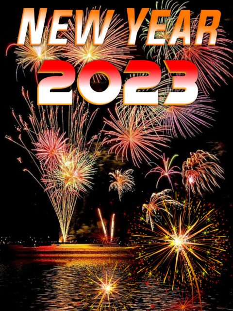 Happy New Year 2023 Photo Editing CB Background