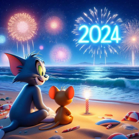 Happy New year 2024 Images With Quotes Wishes for Whatsapp Dp Status