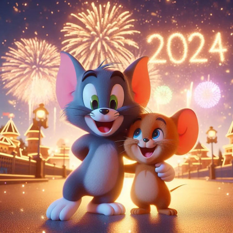 Happy New year 2024 Images With Quotes Wishes for Whatsapp Dp Status