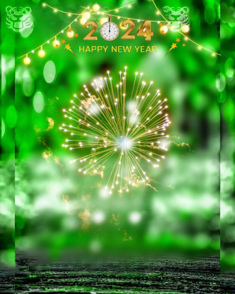 Happy New Year 2024 Photo Editing Background hd