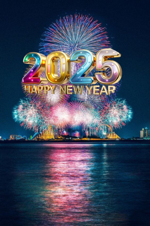 Happy New Year 2025 Photo Editing Images Download