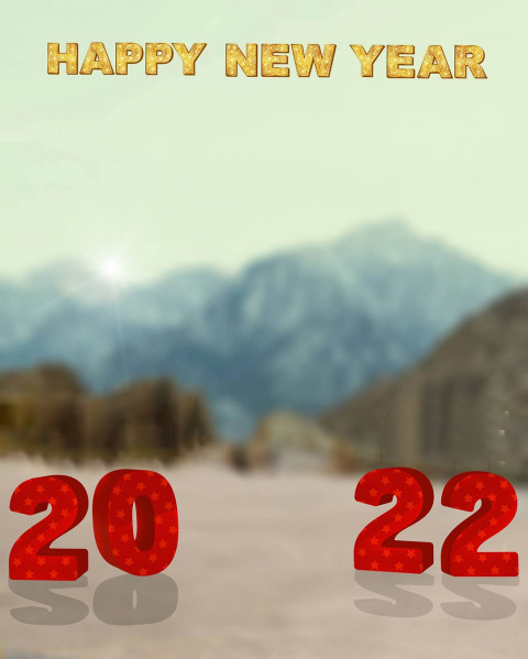 Happy New Year Background HD 2022 PicsArt CB Editing