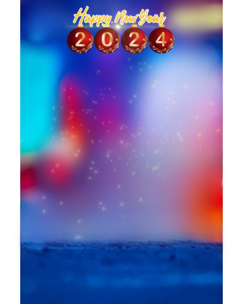 Happy new Year Cb Editing Background 2024 Download