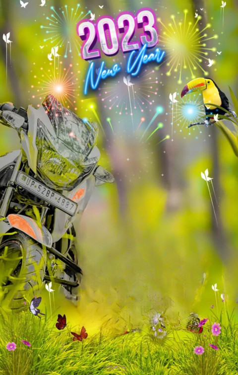 Happy New Year CB Hd Background For Editing