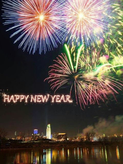 2025 Firework New Year CB Photo Editing Background Download