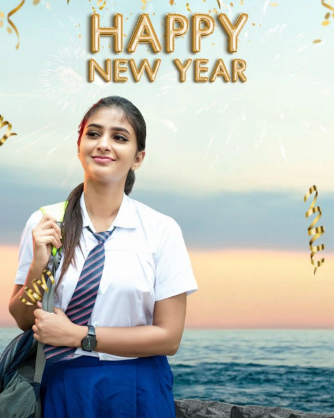 Picsart New Year Editing 2025 CB Background With Girl