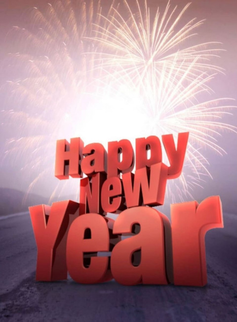 HD Firework 2025 New Year HD Background Download For Editing