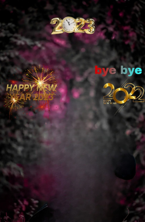 Happy New Year HD Background Editing CB Images