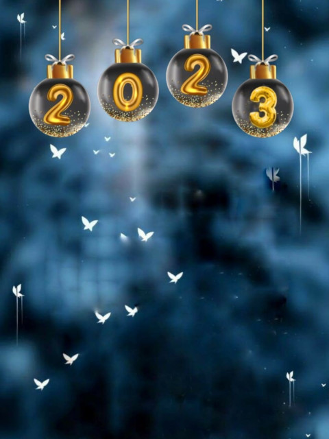 Happy New Year Photo CB Editing Download Full HD Background 2023
