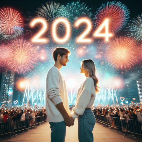 Happy New Year Wallpapers 2024 For Whatsapp DP Images Full HD