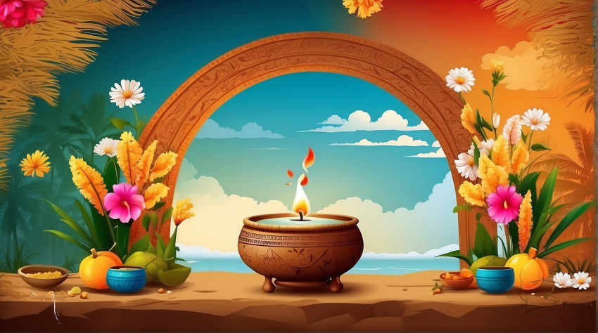 Happy Pongal Desktop Background Wallpaper Free Images New