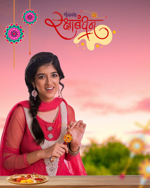 Happy Raksha Bandhan Background For Picsart Cb Editing
