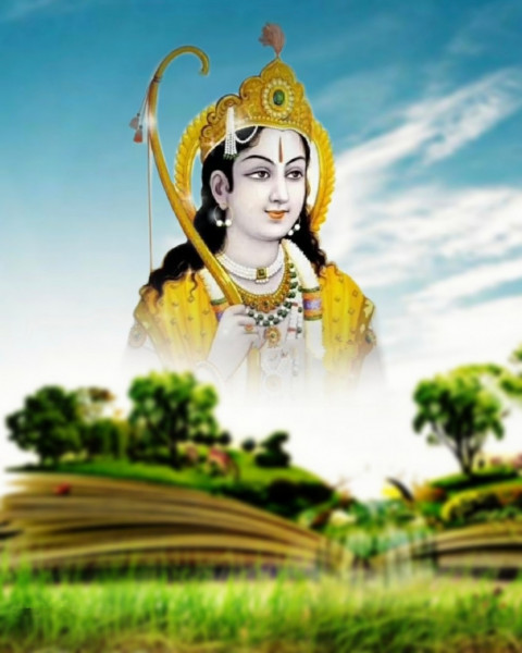Happy Ram Navami Picsart Background Download Full HD
