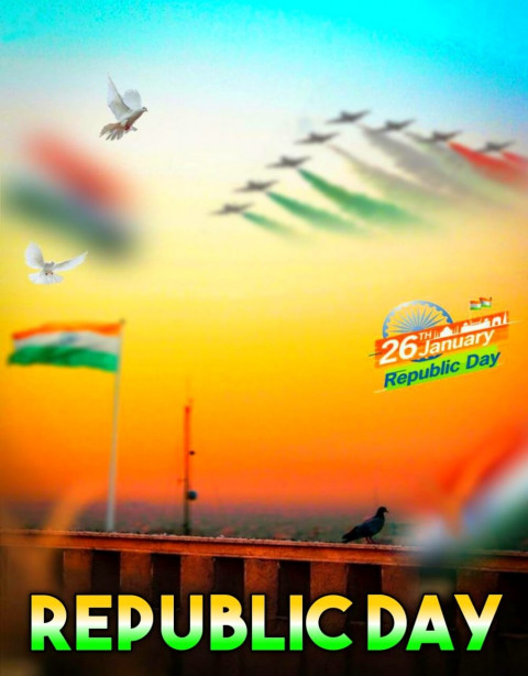 Happy Republic Day 26 Januray Cb Background HD For Picsart Editing