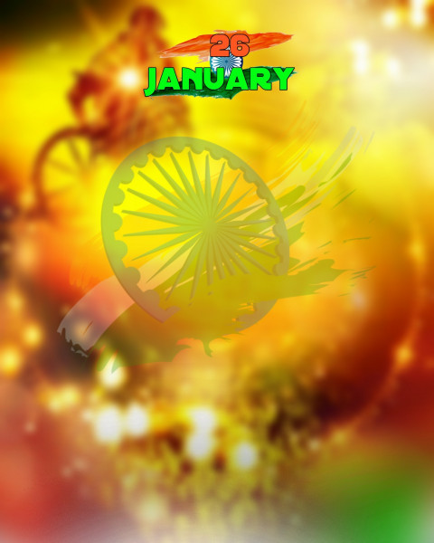 Happy Republic Day Background HD For Photoshop & PicsArt Editing New