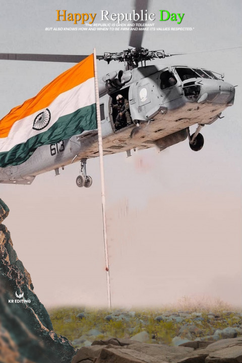 Happy Republic Day CB Editing Background