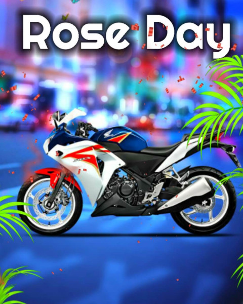 Happy Rose Day Cb Background For Valentine's Day Photo Editing