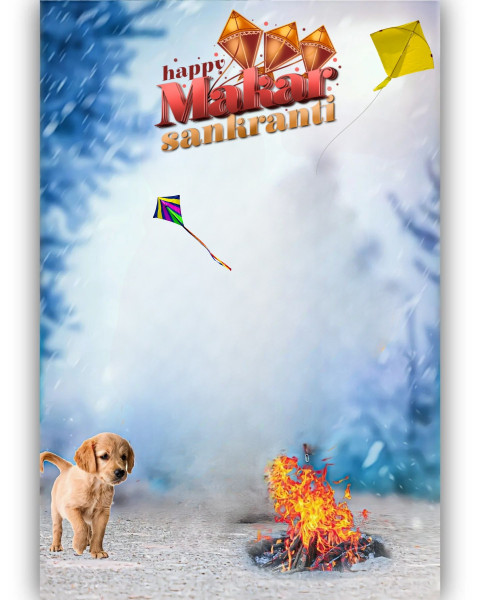 Happy Sankranti CB Editing Background HD New