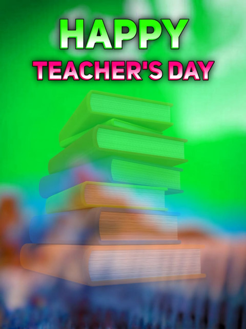 Happy Teachers Day CB Editing Full HD Background Download