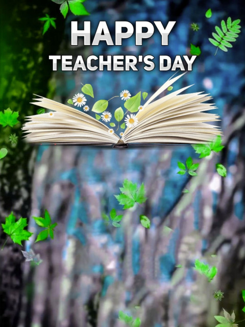 Happy Teachers Day CB PicsArt background For Editing