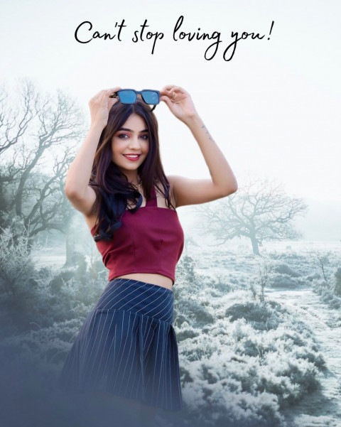 Happy Valentine Day Background For Editing With Love Girls