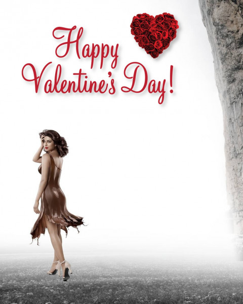 Happy Valentine Day PicsArt Background HD For Photo Editing