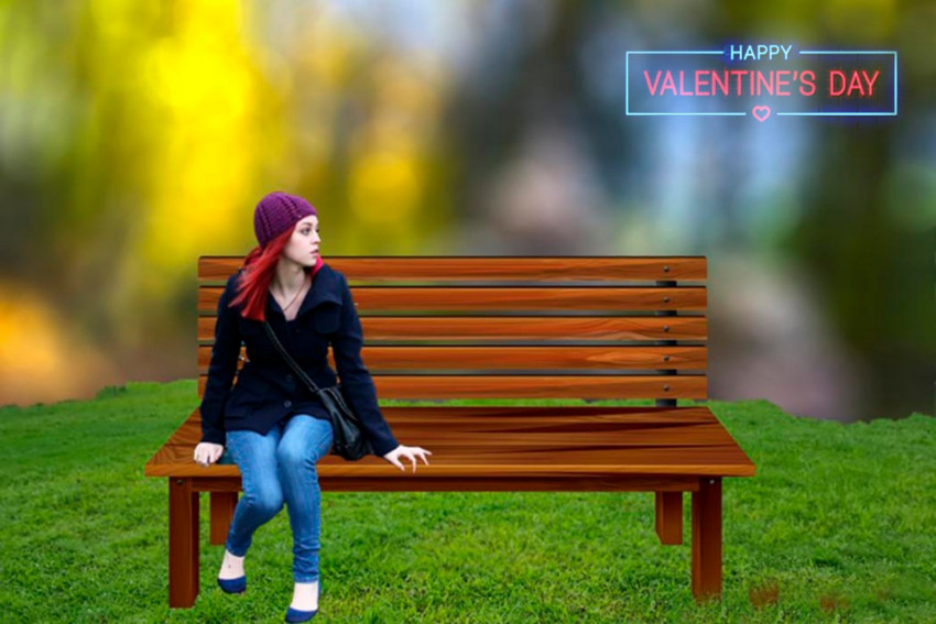 Happy Valentine Day PicsArt Background HD For Photo Editing